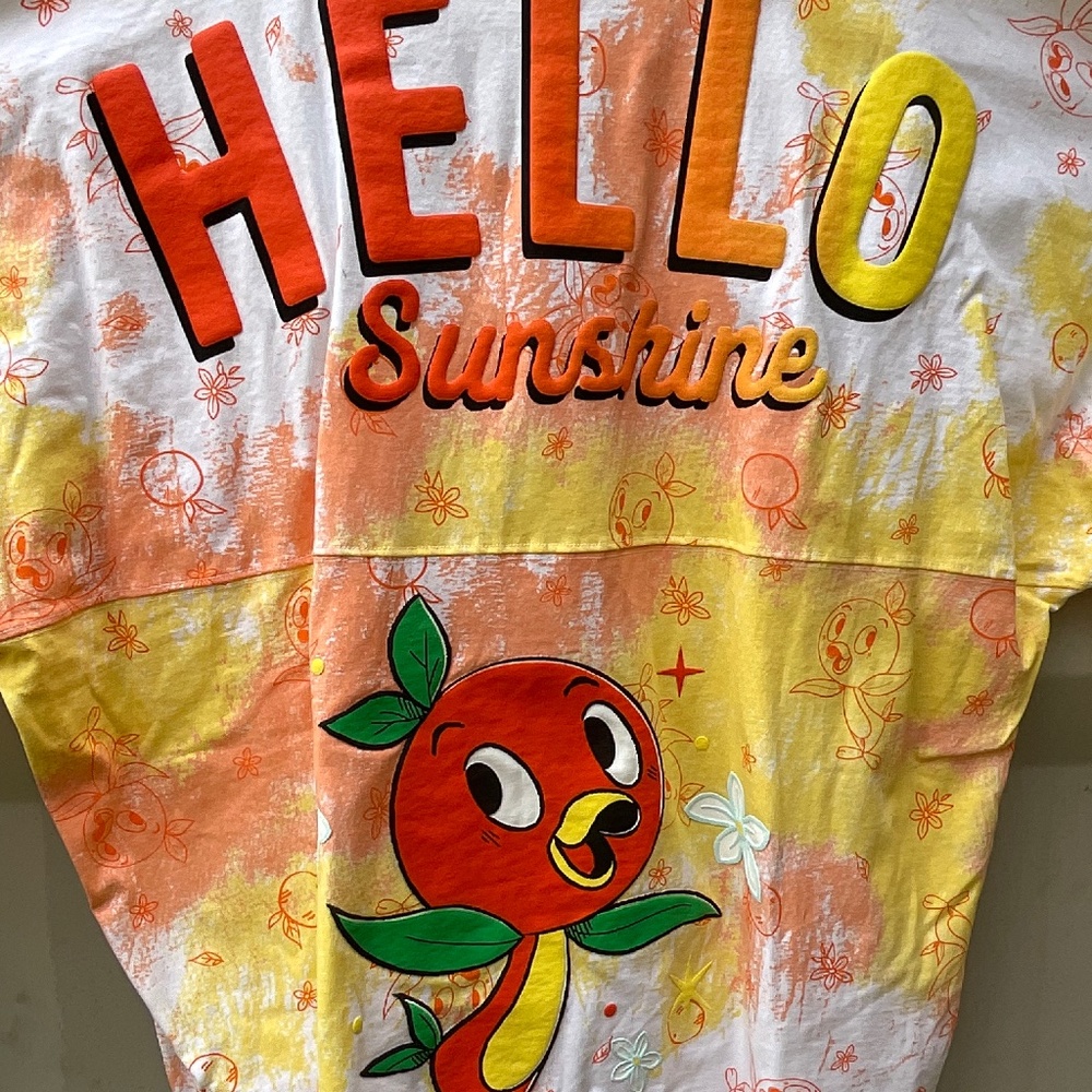 Disney parks orange bird sprite jersey